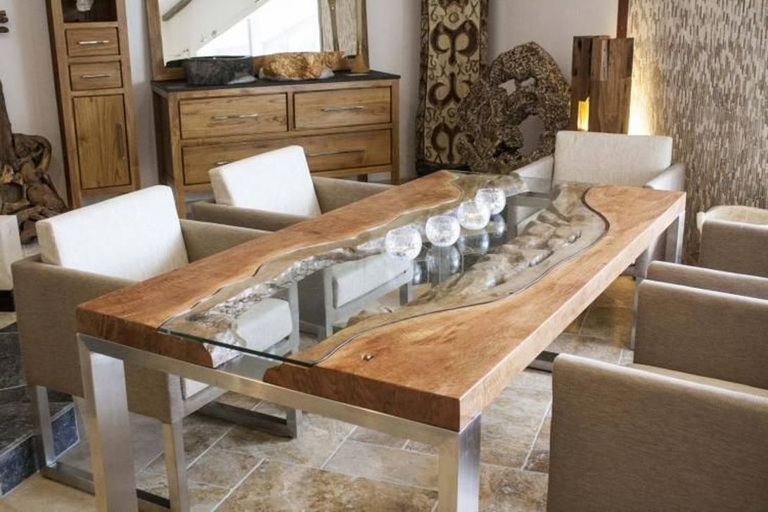 Creative Wooden Dining Tables Design Ideas12