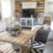 Modern Chic Farmhouse Living Room Design Decor Ideas Home13