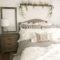 Romantic Rustic Farmhouse Bedroom Design And Decorations Ideas04