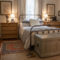 Romantic Rustic Farmhouse Bedroom Design And Decorations Ideas17