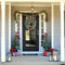 Amazing Outdoor Christmas Ideas For Porch Décor17