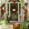Amazing Outdoor Christmas Ideas For Porch Décor29