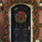 Brilliant Christmas Front Door Decor Ideas02