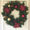 Brilliant Christmas Front Door Decor Ideas18