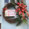 Brilliant Christmas Front Door Decor Ideas33