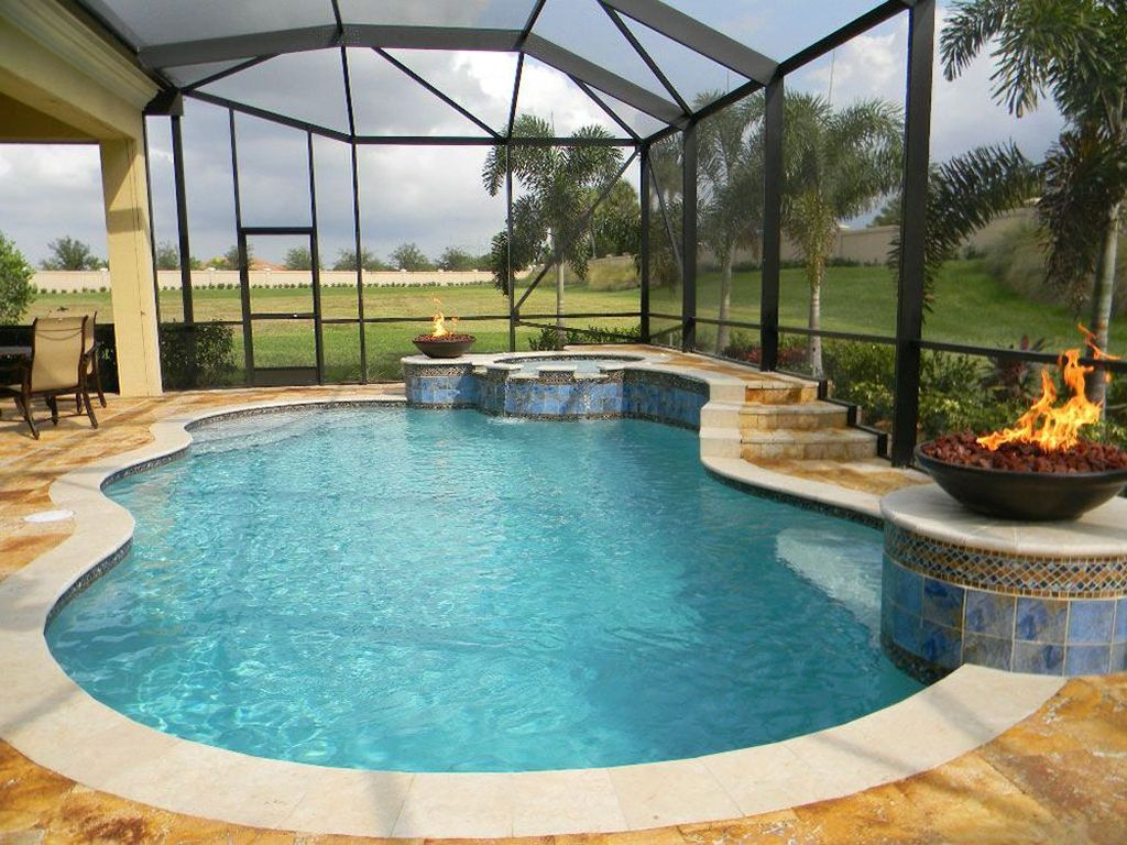 Cozy Swimming Pool Design Ideas For Your Home Backyard23