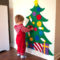 Diy Wall Christmas Tree Ideas13