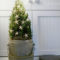 Minimalist Small Tree In A Bucket Ideas For Christmas18