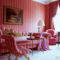 Amazing Red Apartment Living Room For Valentine02