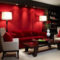 Amazing Red Apartment Living Room For Valentine15