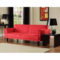 Amazing Red Apartment Living Room For Valentine18