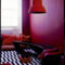 Amazing Red Apartment Living Room For Valentine20