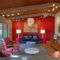 Amazing Red Apartment Living Room For Valentine39