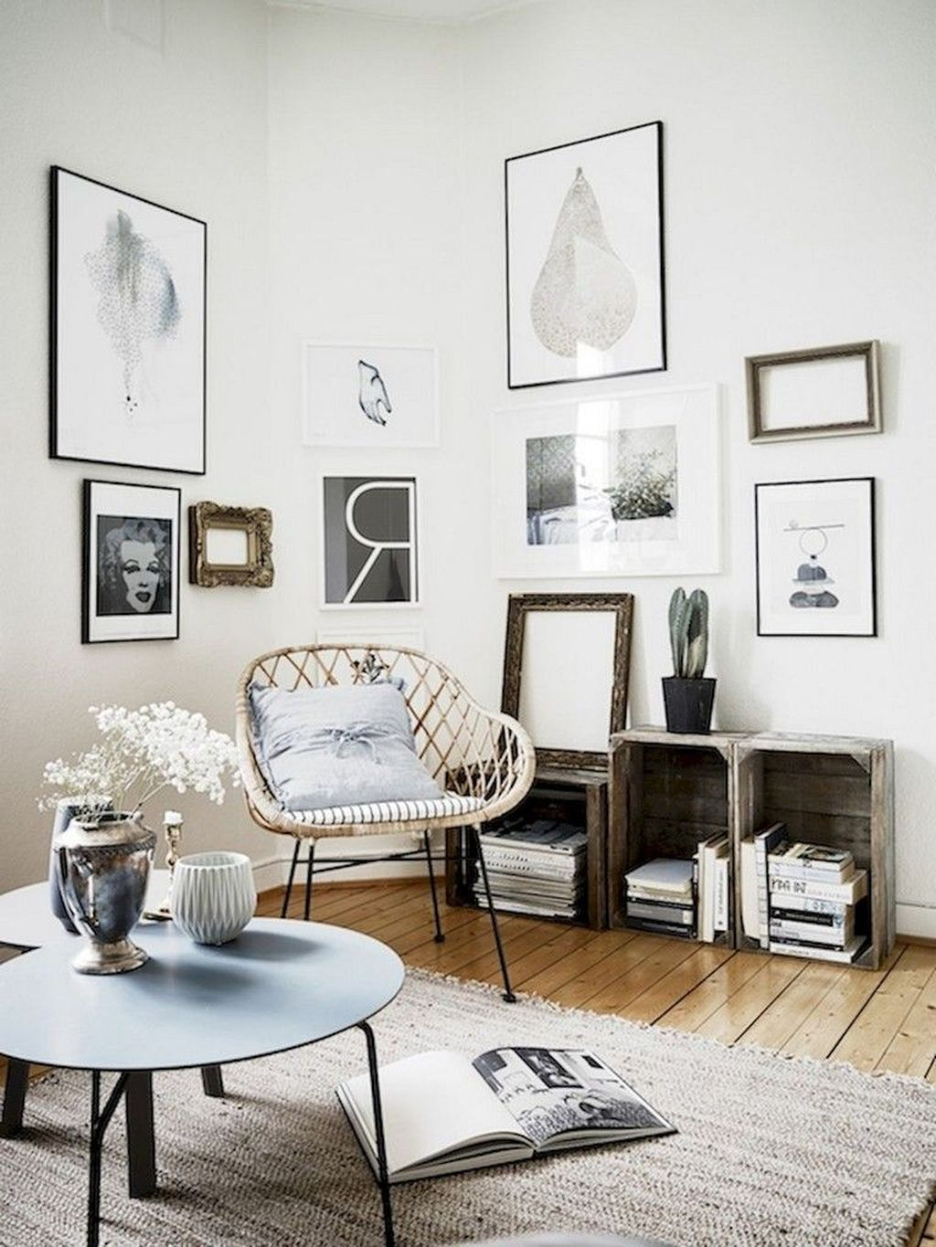 Amazing Scandinavian Livingroom Decorations Ideas28