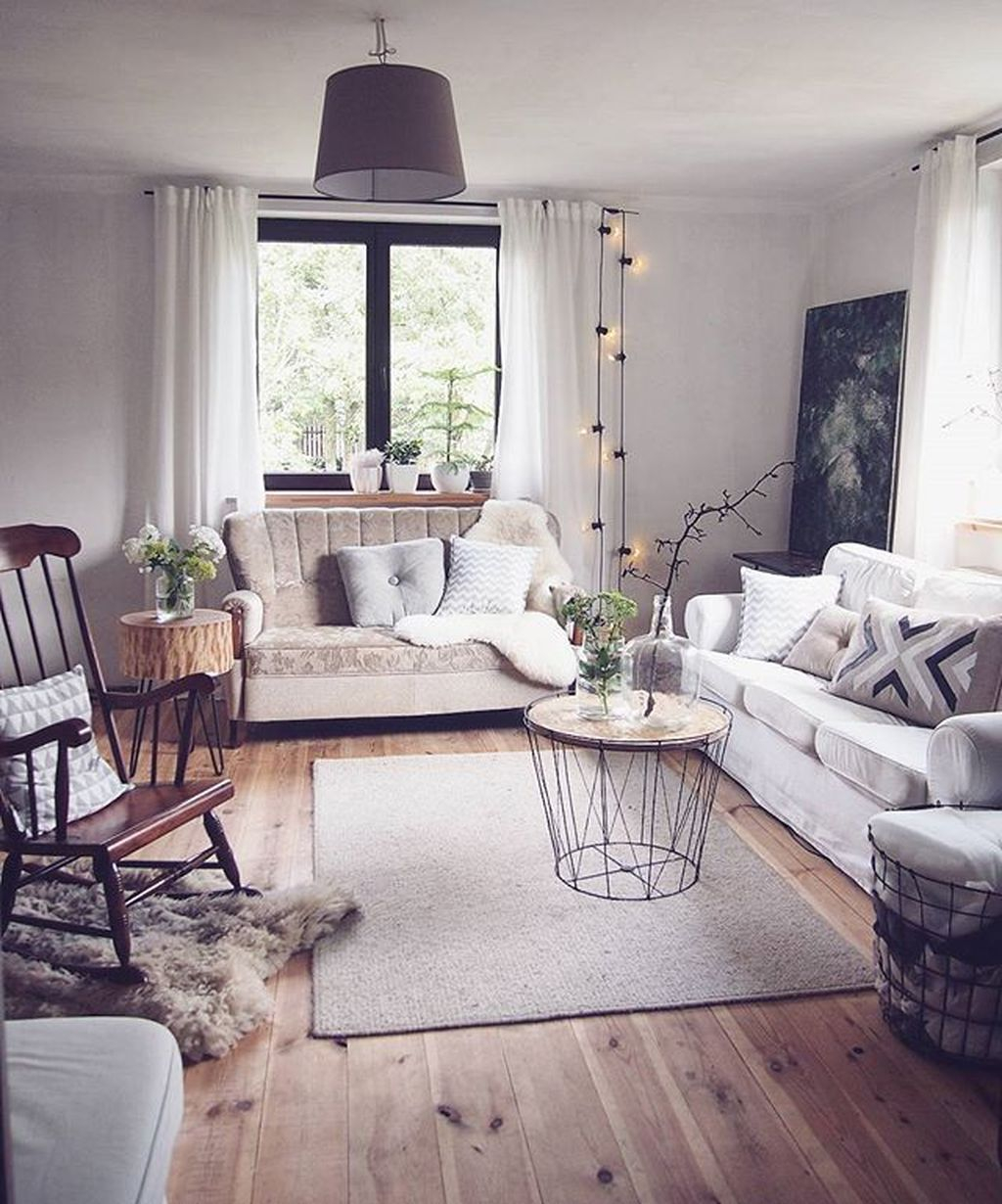 Amazing Scandinavian Livingroom Decorations Ideas32