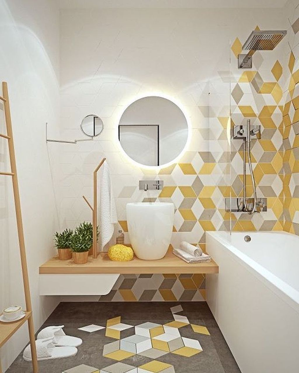 Lovely Contemporary Bathroom Designs26