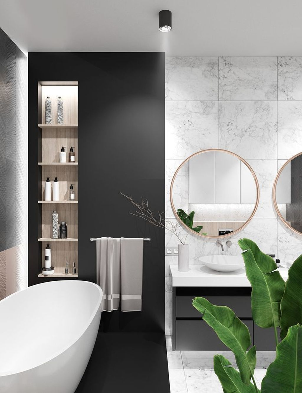 Lovely Contemporary Bathroom Designs34