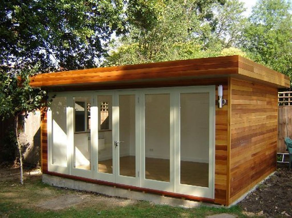 Amazing Backyard Studio Shed Design16