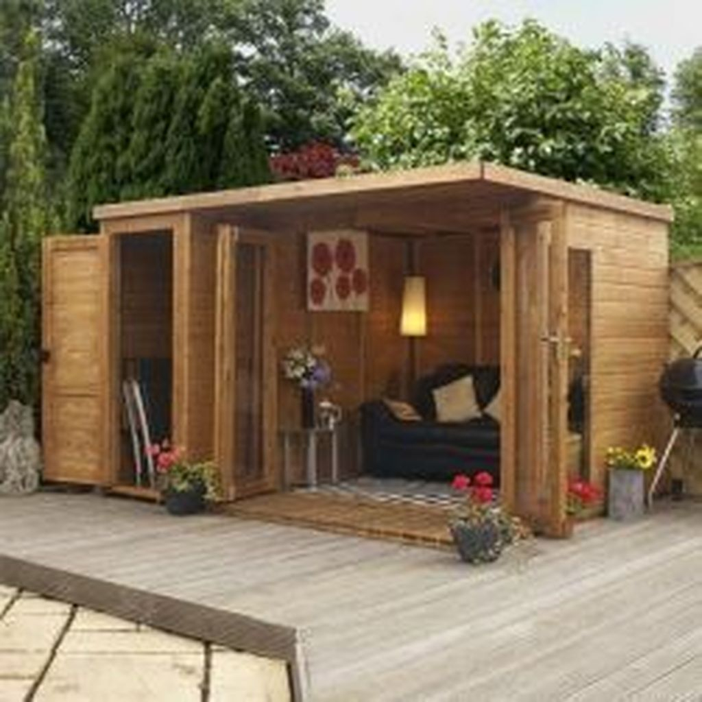 Amazing Backyard Studio Shed Design48