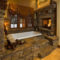 Elegant Stone Bathroom Design38