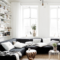 Lovely Black And White Living Room Ideas02