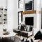 Lovely Black And White Living Room Ideas03