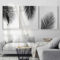 Lovely Black And White Living Room Ideas14