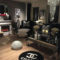 Lovely Black And White Living Room Ideas20
