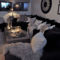 Lovely Black And White Living Room Ideas23