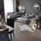 Lovely Black And White Living Room Ideas25