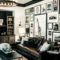 Lovely Black And White Living Room Ideas27