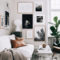 Lovely Black And White Living Room Ideas32
