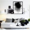 Lovely Black And White Living Room Ideas39