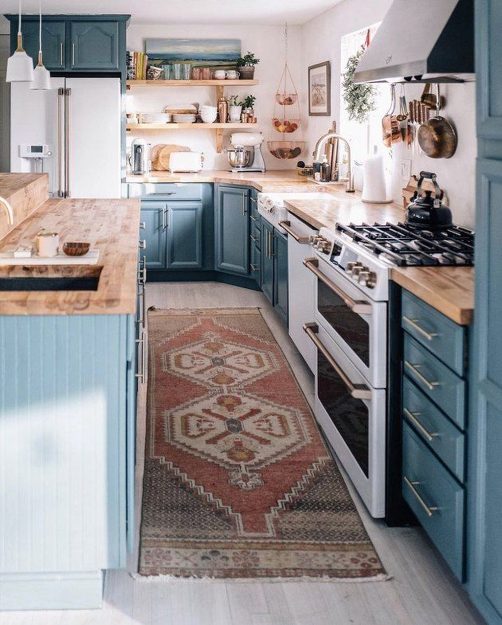 Lovely Blue Kitchen Ideas05