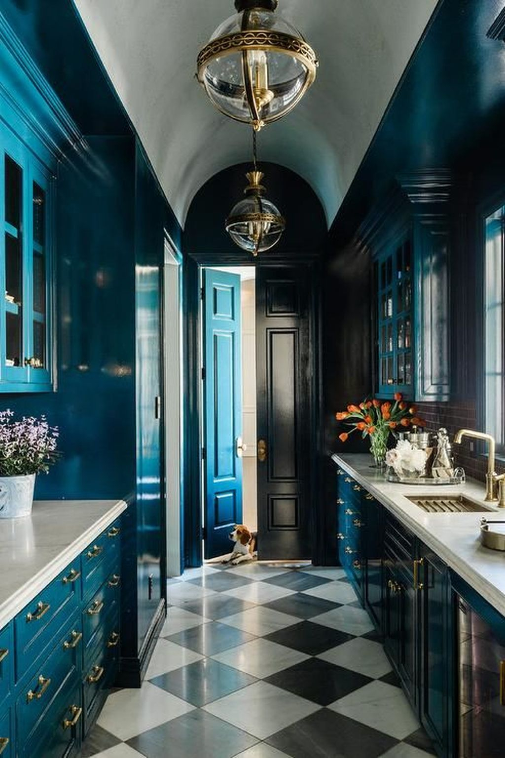 Lovely Blue Kitchen Ideas14
