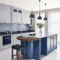 Lovely Blue Kitchen Ideas35