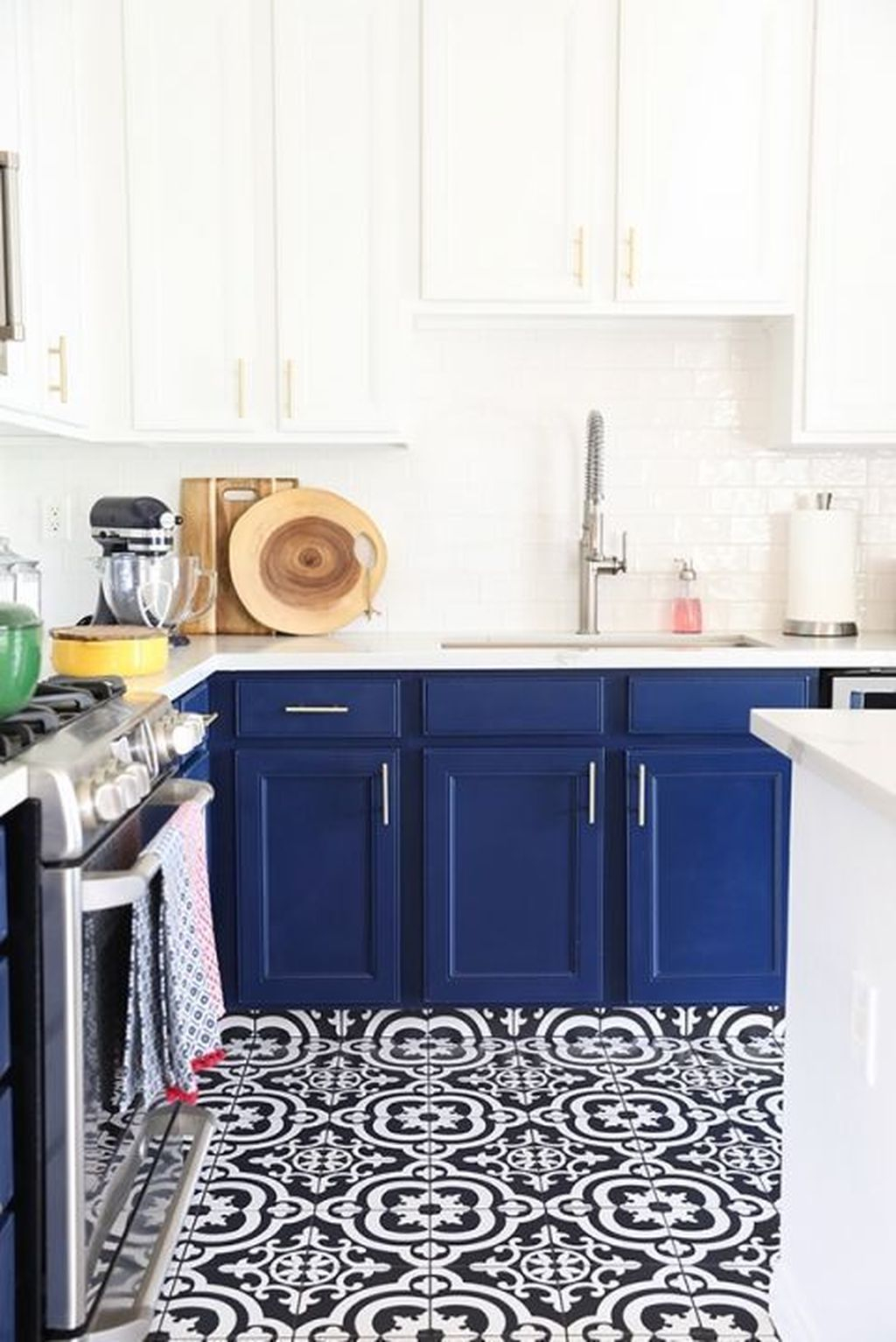 Lovely Blue Kitchen Ideas41