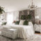 Modern White Farmhouse Bedroom Ideas41