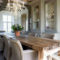 Stunning Country Dining Room Design Ideas19