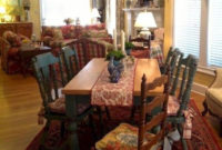 Awesome Country Dining Room Table Decor Ideas27