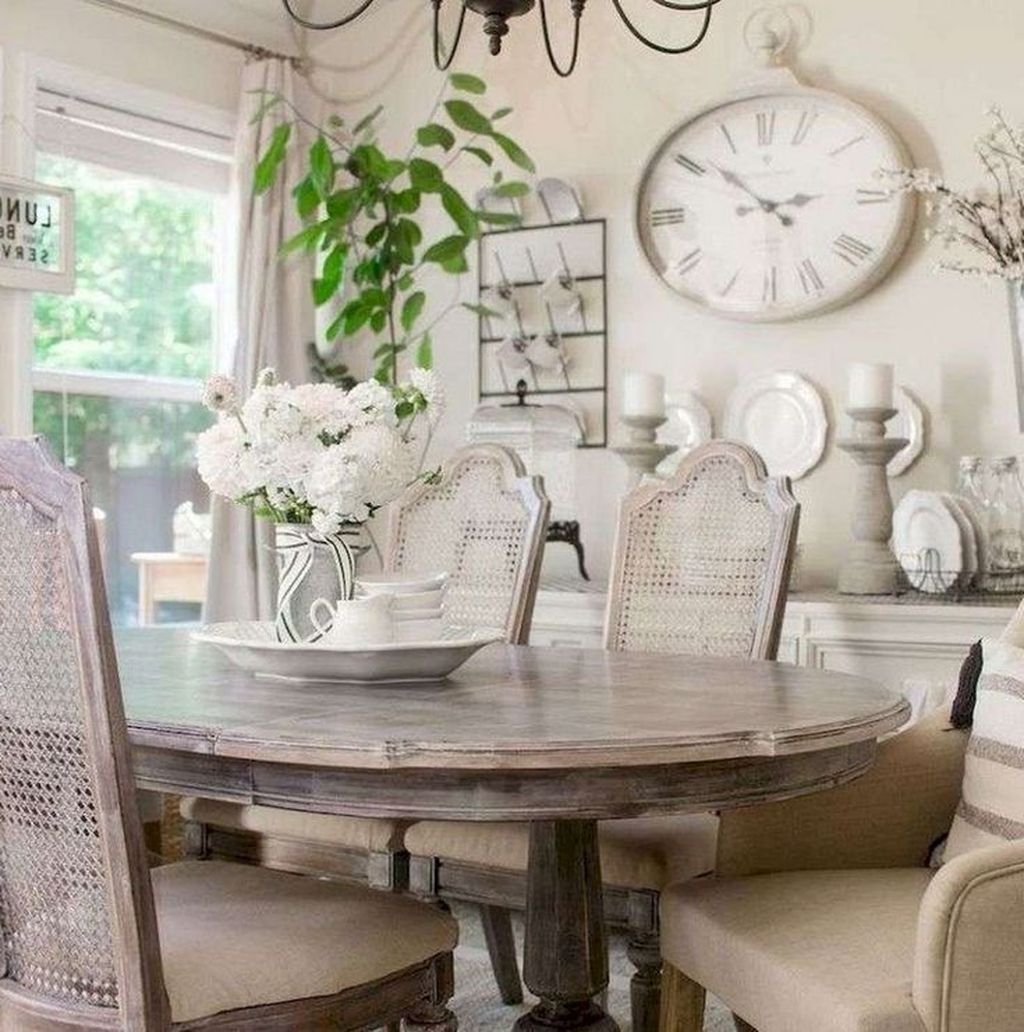 Awesome Country Dining Room Table Decor Ideas42