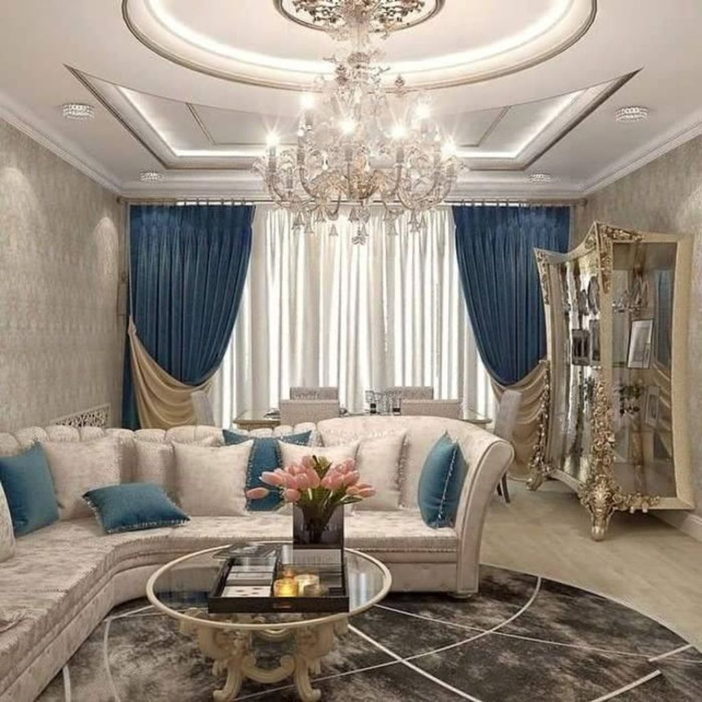Luxurious And Elegant Living Room Design Ideas21