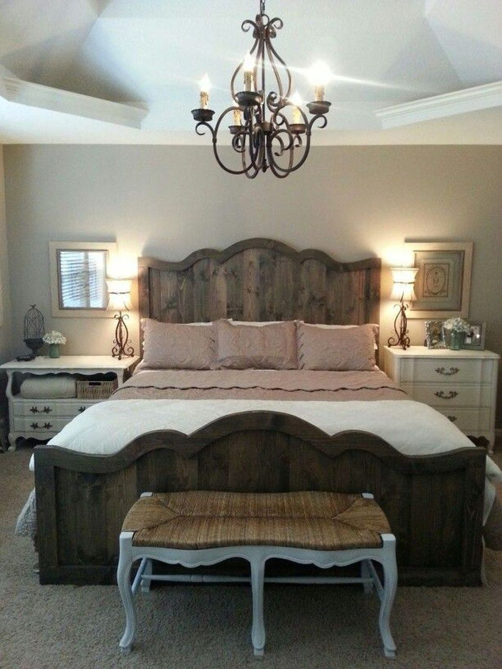 Modern Bedroom For Farmhouse Design37