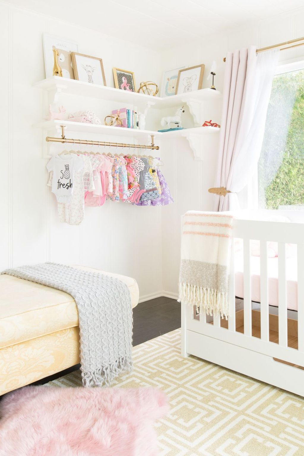 Cute And Cozy Bedroom Decor For Baby Girl27
