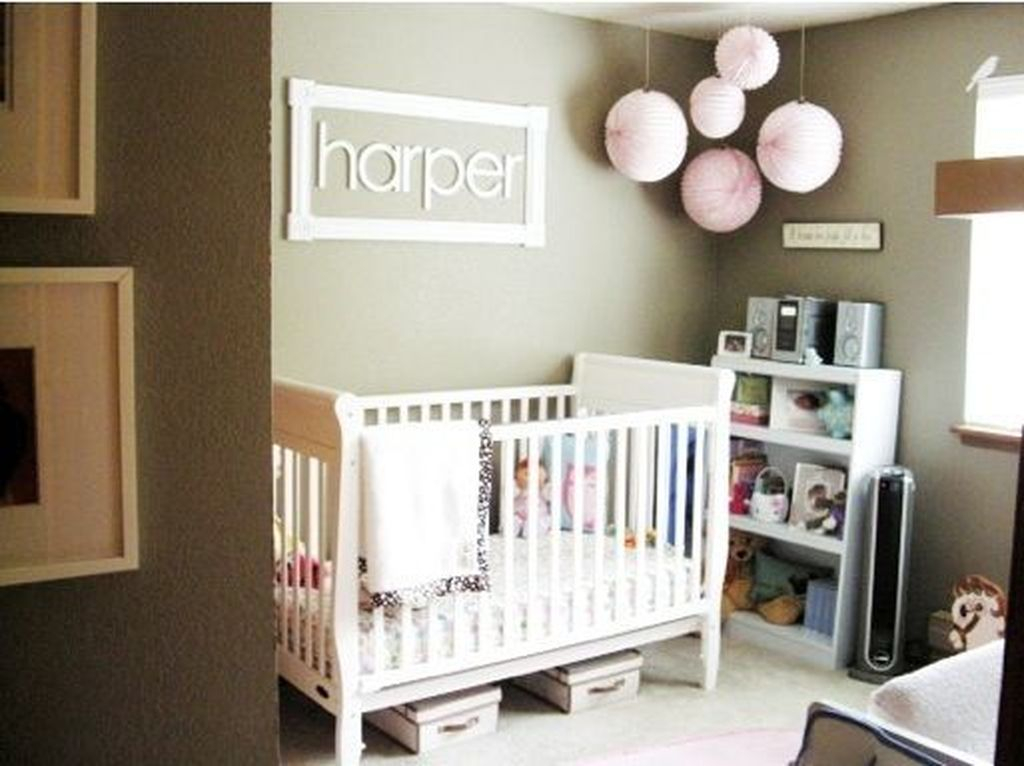 Cute And Cozy Bedroom Decor For Baby Girl28