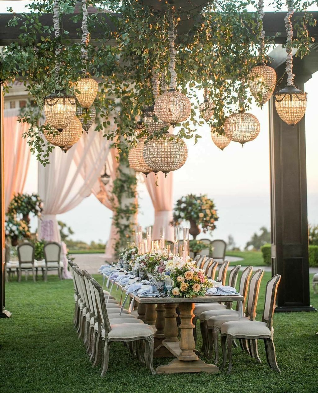 Luxury Wedding Decor Inspiration For Garden Party37