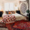 Awesome Bohemian Bedroom Tapestry Decorating Ideas01