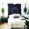 Awesome Bohemian Bedroom Tapestry Decorating Ideas37