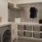 Beautiful Ideas For Tiny Laundry Spaces18