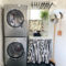 Beautiful Ideas For Tiny Laundry Spaces19